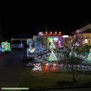 Christmas Light display at 23 Quinvale Road, Hallett Cove
