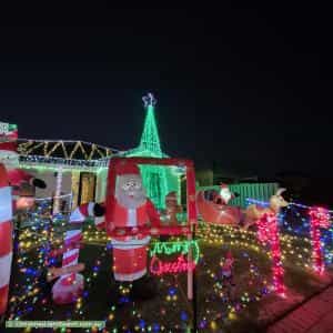 Christmas Light display at  Indigo Court, Aldinga Beach