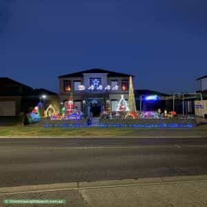 Christmas Light display at 54 Baden Powell Drive, Tarneit
