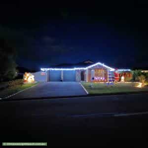 Christmas Light display at 21 Mander Crescent, Craigmore