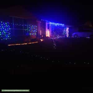 Christmas Light display at 11 Murraya Drive, Morayfield