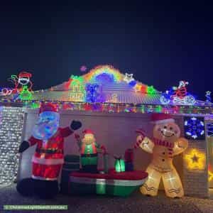 Christmas Light display at 10 McAndrew Street, Caboolture