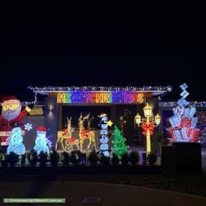 Christmas Light display at 33 Middle Street, Murrumbateman