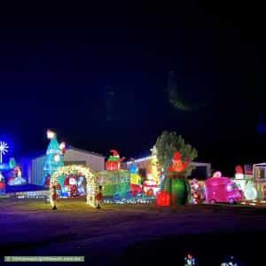 Christmas Light display at 162 Bucky Springs Road, Bombala