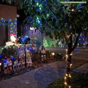 Christmas Light display at  53 Mclauchlan Road, Windsor Gardens