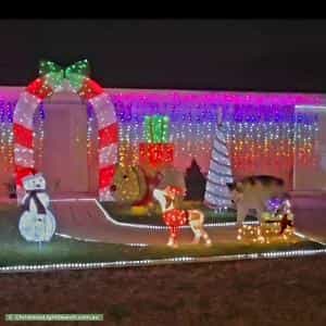 Christmas Light display at   Mcvann Avenue, Paralowie