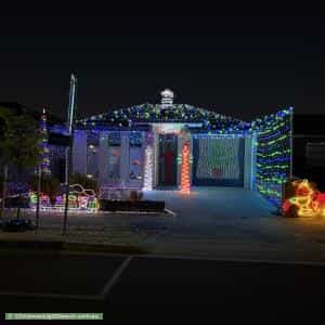 Christmas Light display at  85 Thomas Street, South Plympton