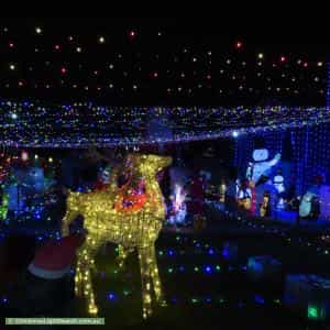 Christmas Light display at 45 Doonside Crescent, Blacktown