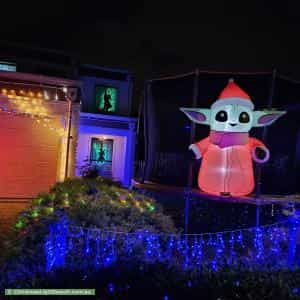 Christmas Light display at 71 Chittleborough Circuit, Morphettville