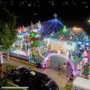 Christmas Light display at 248 South Circuit, Oran Park