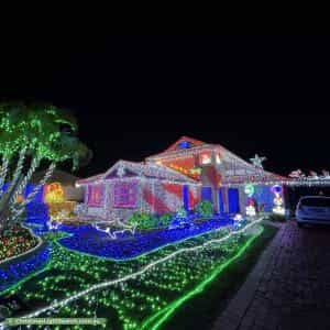 Christmas Light display at 71 McPherson Road, Sinnamon Park