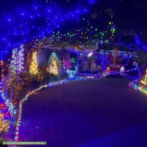 Christmas Light display at 79 Nari Drive, Sheidow Park