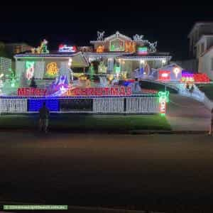 Christmas Light display at 11 Lucy Drive, Edens Landing