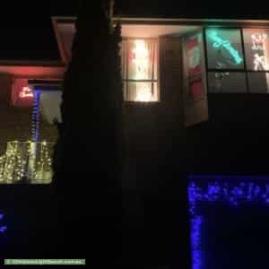 Christmas Light display at 41A Arncliffe Road, Austins Ferry