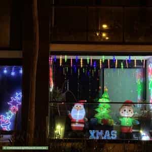 Christmas Light display at 7 Red Hill Terrace, Doncaster East