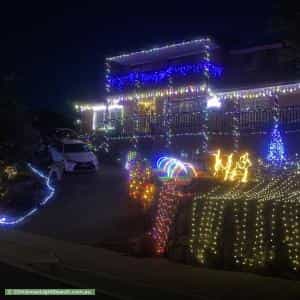 Christmas Light display at  Staunton Place, Gordon
