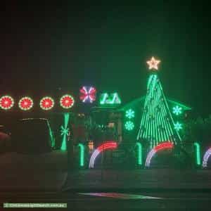 Christmas Light display at 69A Aldinga Road, Willunga