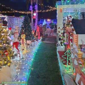 Christmas Light display at 20 Adrian Street, Caboolture