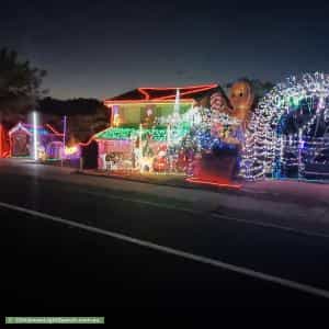 Christmas Light display at 77 O'Connor Circuit, Calwell
