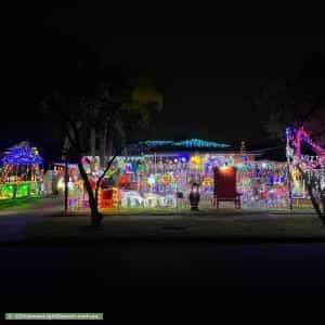 Christmas Light display at 39 Alice Street, Rooty Hill