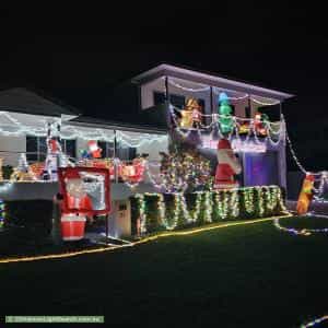 Christmas Light display at 21 Lavarack Crescent, Buderim