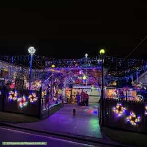 Christmas Light display at 74 Lindwall Street, Upper Mount Gravatt