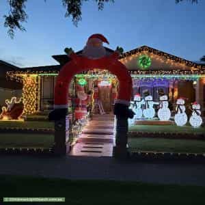 Christmas Light display at 15 Monte Carlo Drive, Point Cook