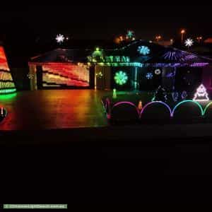 Christmas Light display at  Cormorant Entrance, Eaton