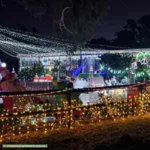 Christmas Light display at 1320 Stone Street, Chidlow