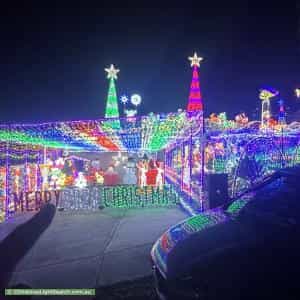Christmas Light display at 11 Kristina Court, Pakenham