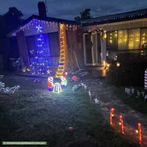 Christmas Light display at 171 Opossum Road, Norwood
