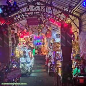 Christmas Light display at 23 Grandview Rise, Korumburra