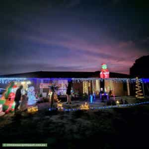 Christmas Light display at 2 Noetia Court, Heathridge