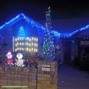 Christmas Light display at 90B Iolanthe Street, Bassendean