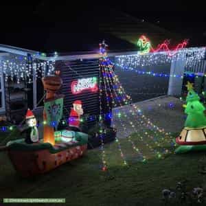Christmas Light display at 10 Murphy Court, Redbank Plains