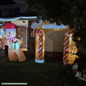 Christmas Light display at  Chuculba Crescent, Giralang