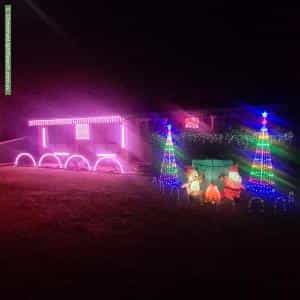 Christmas Light display at 126 Winbin Crescent, Gwandalan