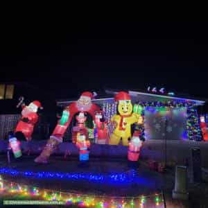 Christmas Light display at 50 Whitestone Drive, Austins Ferry