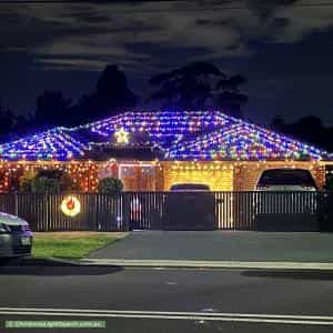 Christmas Light display at 69 Pretoria Parade, Hornsby