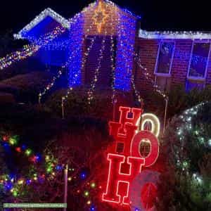 Christmas Light display at 5 Jenolan Street, Harrison