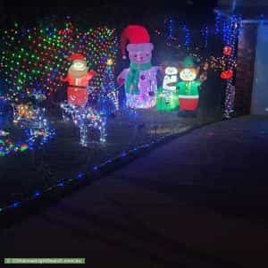 Christmas Light display at 21 McGrath Street, Waterford West