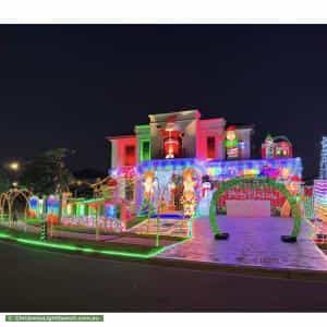 Christmas Light display at 77 Wilhelm Parade, Catherine Field