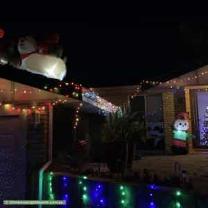 Christmas Light display at 12 Broadbeach Boulevard, Hillarys