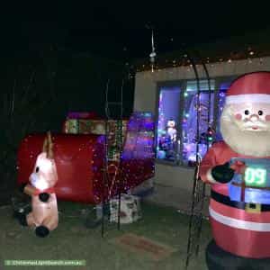Christmas Light display at 101 Mossfiel Drive, Hoppers Crossing