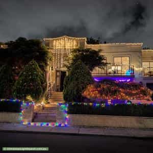 Christmas Light display at 2 Trent Court, Keilor East