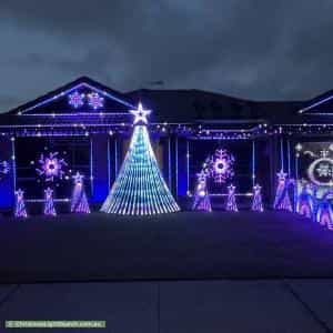 Christmas Light display at 8 Botanical Circuit, Banora Point