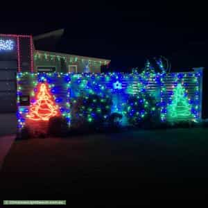 Christmas Light display at 17 Ford Road, Busselton