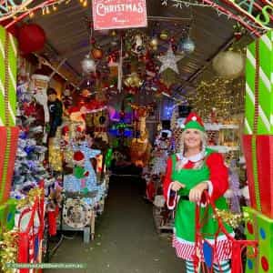 Christmas Light display at 23 Grandview Rise, Korumburra