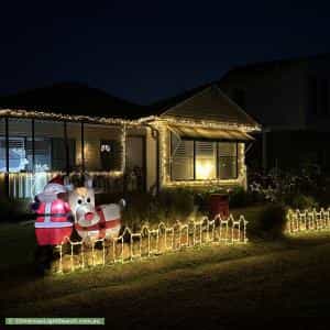 Christmas Light display at 8 Freeman Street, New Lambton