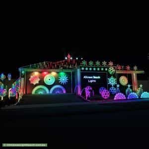 Christmas Light display at 8 Malleefowl Way, Alkimos